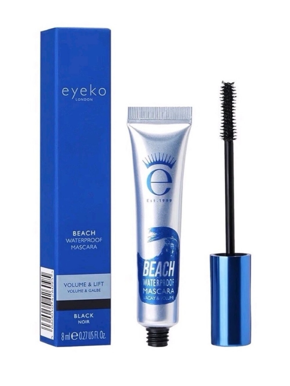 Eyeko Beach Waterproof Black Mascara Case of 20 full size new in box - Picture 4 of 5